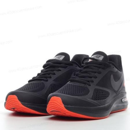 Zapatos Nike Air Zoom Winflo 7 ‘Negro Naranja’ Hombre/Femenino CJ0291-057