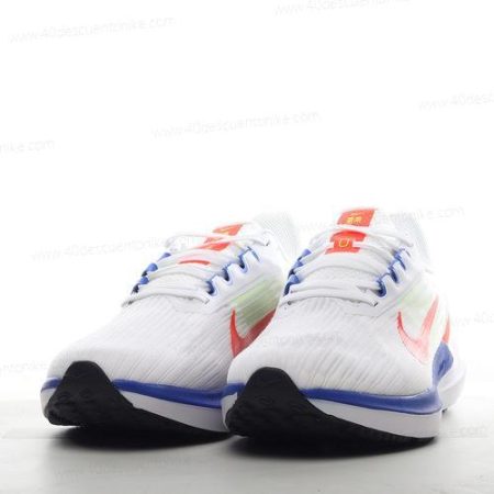 Zapatos Nike Air Zoom Winflo 9 ‘Blanco Azul Naranja Verde’ Hombre/Femenino DX3355-100