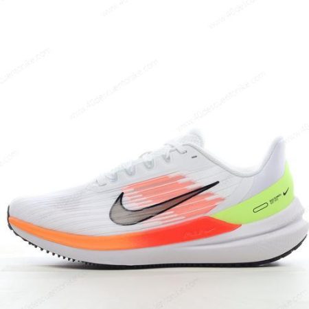 Zapatos Nike Air Zoom Winflo 9 ‘Blanco Rojo’ Hombre/Femenino DD6203-100