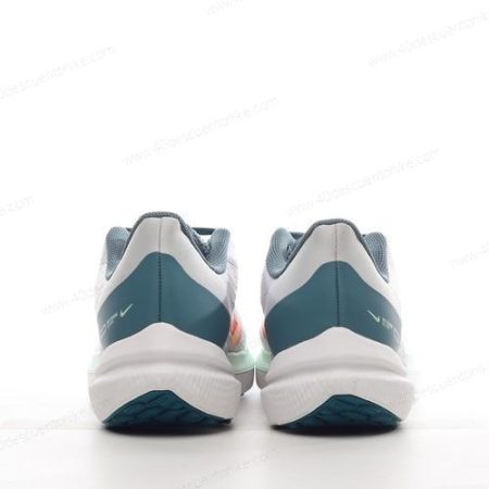 Zapatos Nike Air Zoom Winflo 9 ‘Gris Naranja Blanco Verde’ Hombre/Femenino