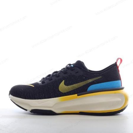 Zapatos Nike Air ZoomX Invincible Run 3 ‘Negro Amarillo Azul’ Hombre/Femenino DR2660-002