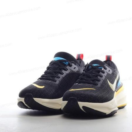 Zapatos Nike Air ZoomX Invincible Run 3 ‘Negro Amarillo Azul’ Hombre/Femenino DR2660-002