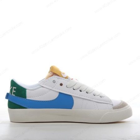 Zapatos Nike Blazer Low 77 Jumbo ‘Blanco Azul Rojo Verde’ Hombre/Femenino DQ1470-100
