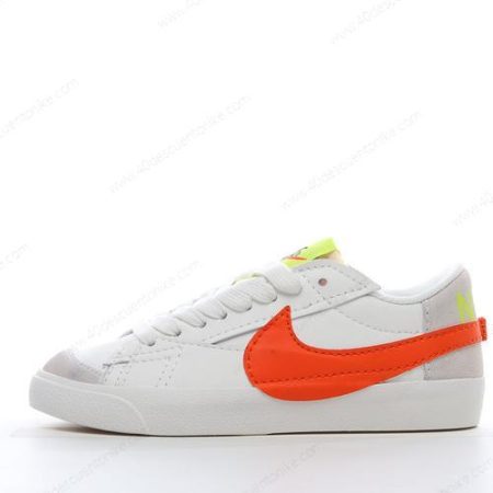 Zapatos Nike Blazer Low 77 Jumbo ‘Blanco Naranja’ Hombre/Femenino DQ1470-103