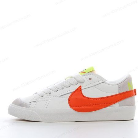 Zapatos Nike Blazer Low 77 Jumbo ‘Blanco Naranja’ Hombre/Femenino DQ1470-103