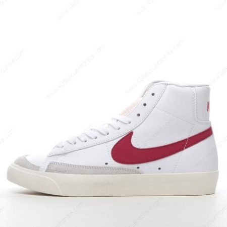 Zapatos Nike Blazer Mid 77 Vintage ‘Blanco Rojo’ Hombre/Femenino CZ1055-102