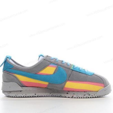 Zapatos Nike Cortez ‘Gris Azul Rosa Amarillo’ Hombre/Femenino DR1413-002