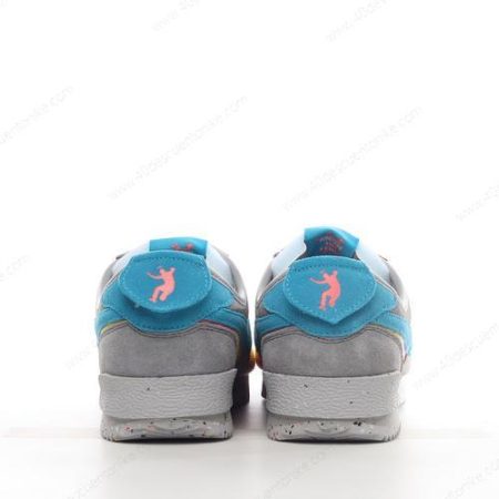 Zapatos Nike Cortez ‘Gris Azul Rosa Amarillo’ Hombre/Femenino DR1413-002