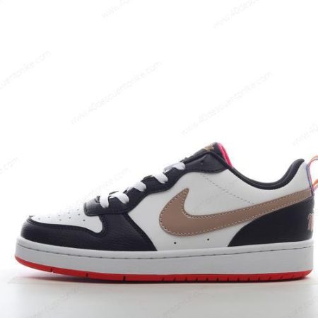 Zapatos Nike Court Borough Low 2 ‘Plata Negro Blanco’ Hombre/Femenino DJ0040-100