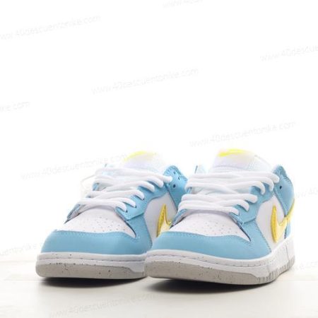 Zapatos Nike Dunk Low ‘Amarillo Azul Blanco’ Hombre/Femenino DX3382-400