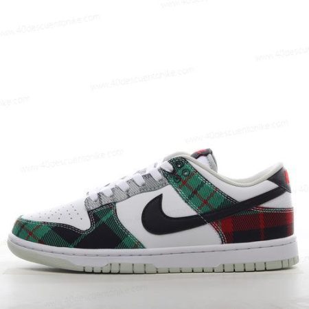 Zapatos Nike Dunk Low ‘Blanco Negro Gris Verde’ Hombre/Femenino DV0827-100