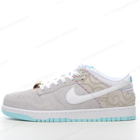 Zapatos Nike Dunk Low SE ‘Gris Blanco Verde’ Hombre/Femenino DH7614-500