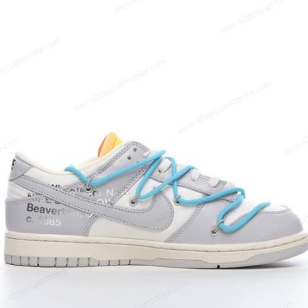 Zapatos Nike Dunk Low x Off-White ‘Gris Azul’ Hombre/Femenino DM1602-115