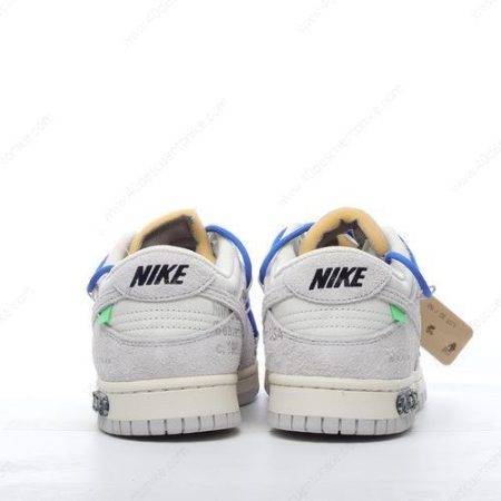 Zapatos Nike Dunk Low x Off-White ‘Gris Blanco’ Hombre/Femenino DJ0950-104