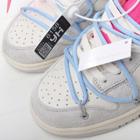 Zapatos Nike Dunk Low x Off-White ‘Gris Blanco’ Hombre/Femenino DJ0950-113