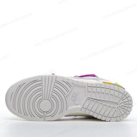 Zapatos Nike Dunk Low x Off-White ‘Gris Blanco’ Hombre/Femenino DM1602-100