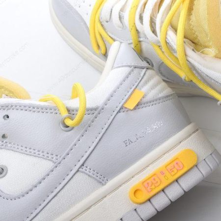 Zapatos Nike Dunk Low x Off-White ‘Gris Blanco’ Hombre/Femenino DM1602-103