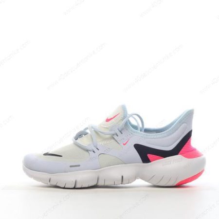 Zapatos Nike Free RN 5 ‘Blanco Negro Azul’ Hombre/Femenino AQ1316-101