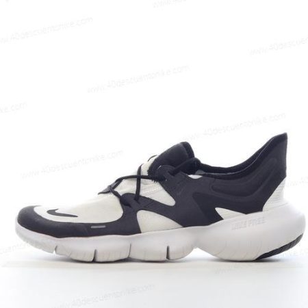 Zapatos Nike Free RN 5 ‘Blanco Negro’ Hombre/Femenino AQ1289-102