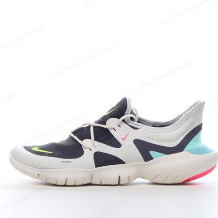 Zapatos Nike Free RN 5 ‘Negro Blanco Azul’ Hombre/Femenino AQ1316-100