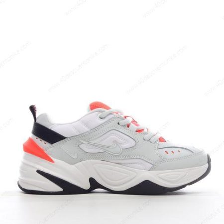 Zapatos Nike M2K Tekno ‘Blanco Gris Naranja Rojo’ Hombre/Femenino AO3108-401