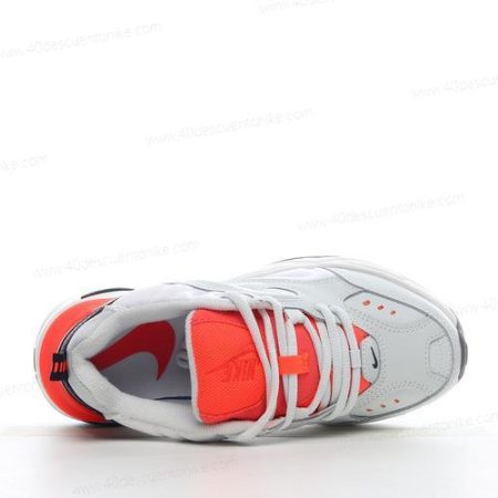 Zapatos Nike M2K Tekno ‘Blanco Gris Naranja Rojo’ Hombre/Femenino AO3108-401