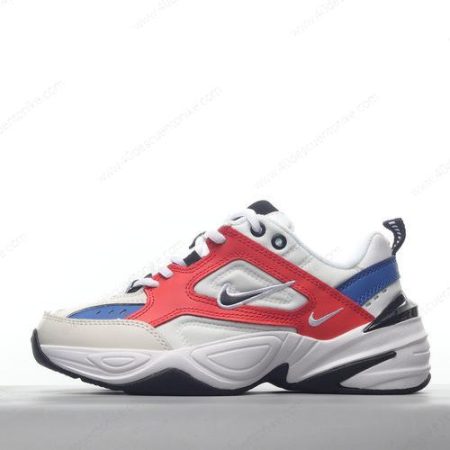 Zapatos Nike M2K Tekno ‘Blanco Negro Naranja Azul’ Hombre/Femenino AO3108-101