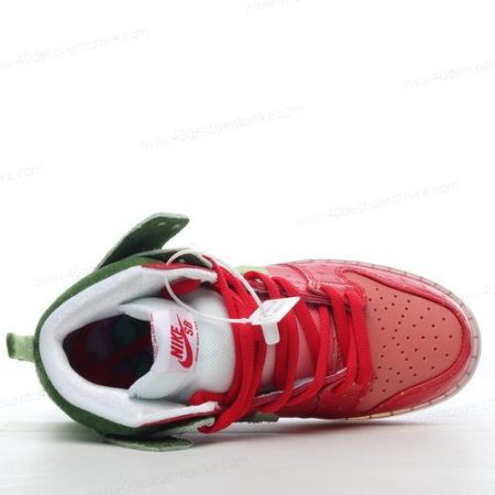 Zapatos Nike SB Dunk High ‘Verde Rojo’ Hombre/Femenino CW7093-600