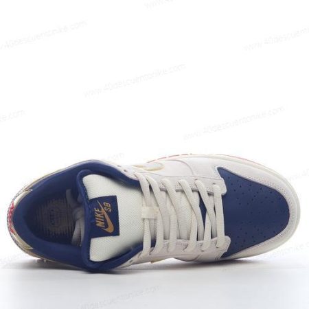 Zapatos Nike SB Dunk Low ‘Amarillo Azul Blanco’ Hombre/Femenino 304292-272