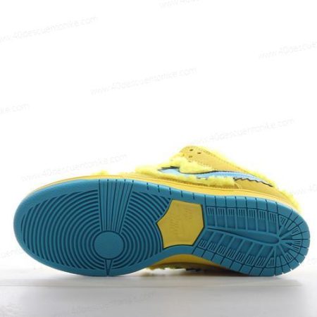 Zapatos Nike SB Dunk Low ‘Azul Amarillo’ Hombre/Femenino CJ5378-700