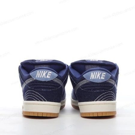 Zapatos Nike SB Dunk Low ‘Azul Marino Blanco’ Hombre/Femenino CV0316-400