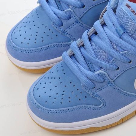 Zapatos Nike SB Dunk Low ‘Blanco Azul Naranja’ Hombre/Femenino DQ4040-400