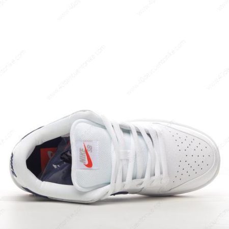 Zapatos Nike SB Dunk Low ‘Naranja Blanco Azul Marino’ Hombre/Femenino CZ2249-100