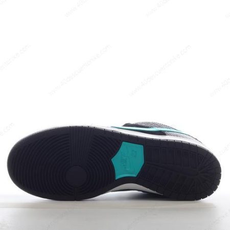 Zapatos Nike SB Dunk Low ‘Negro Blanco Azul’ Hombre/Femenino BQ6817-009