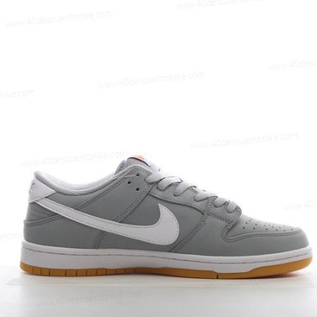Zapatos Nike SB Dunk Low Pro ISO ‘Gris Blanco Naranja’ Hombre/Femenino DV5464-001