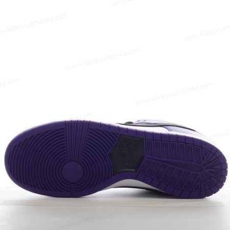 Zapatos Nike SB Dunk Low ‘Púrpura Negro Blanco’ Hombre/Femenino BQ6817-500