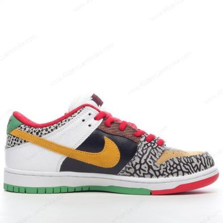 Zapatos Nike SB Dunk Low ‘Rojo Amarillo Negro Marrón Verde’ Hombre/Femenino CZ2239-600
