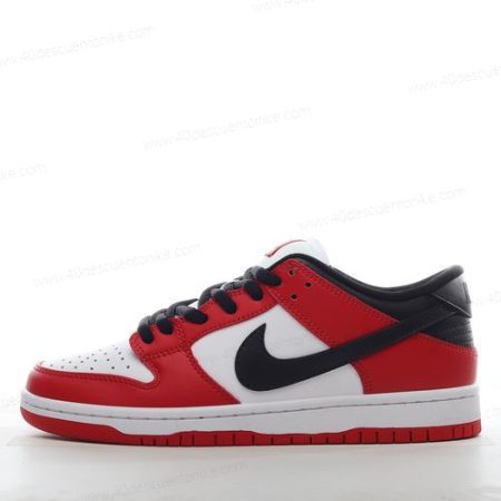 Zapatos Nike SB Dunk Low ‘Rojo Blanco Negro’ Hombre/Femenino BQ6817-600
