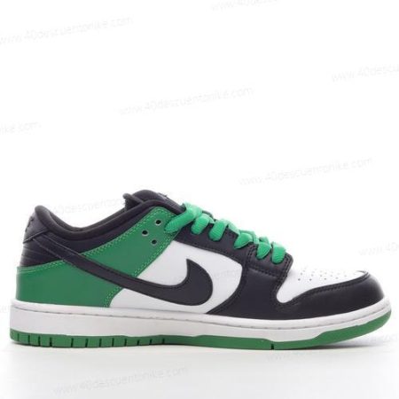 Zapatos Nike SB Dunk Low ‘Verde Negro Blanco’ Hombre/Femenino BQ6817-302