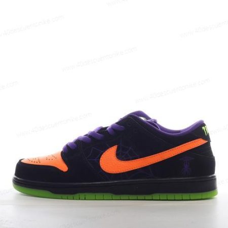 Zapatos Nike SB Dunk Low ‘Verde Negro Naranja’ Hombre/Femenino BQ6817-006