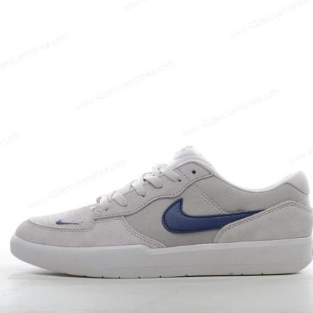 Zapatos Nike SB Force 58 Low ‘Blanco Azul Gris’ Hombre/Femenino CZ2959-007
