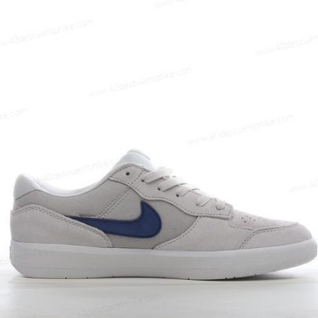 Zapatos Nike SB Force 58 Low ‘Blanco Azul Gris’ Hombre/Femenino CZ2959-007