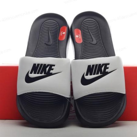 Zapatos Nike Victori One Slide ‘Blanco Negro’ Hombre/Femenino CN9675-005