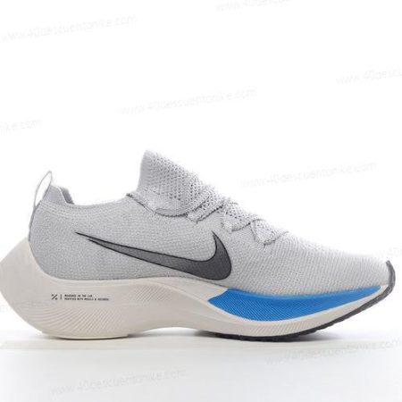 Zapatos Nike ZoomX VaporFly NEXT% 4 ‘Gris Azul Negro’ Hombre/Femenino DM4386-996