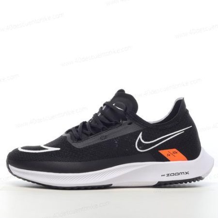 Zapatos Nike ZoomX VaporFly Proto ‘Negro Blanco Naranja’ Hombre/Femenino DH9275